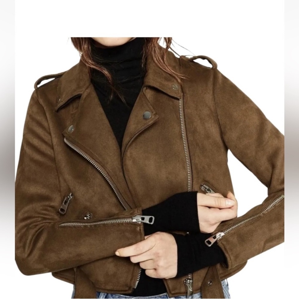 Zara Brown Suede Women's Jacket